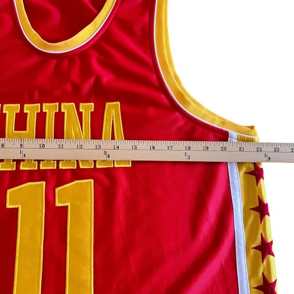 Steve & Barrys Yao Ming 11 Jersey Med. National China National Basketball Team - Picture 7 of 8